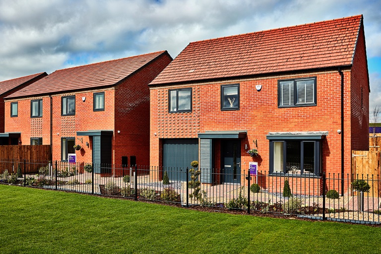 Taylor Wimpey Glenvale Park sales area