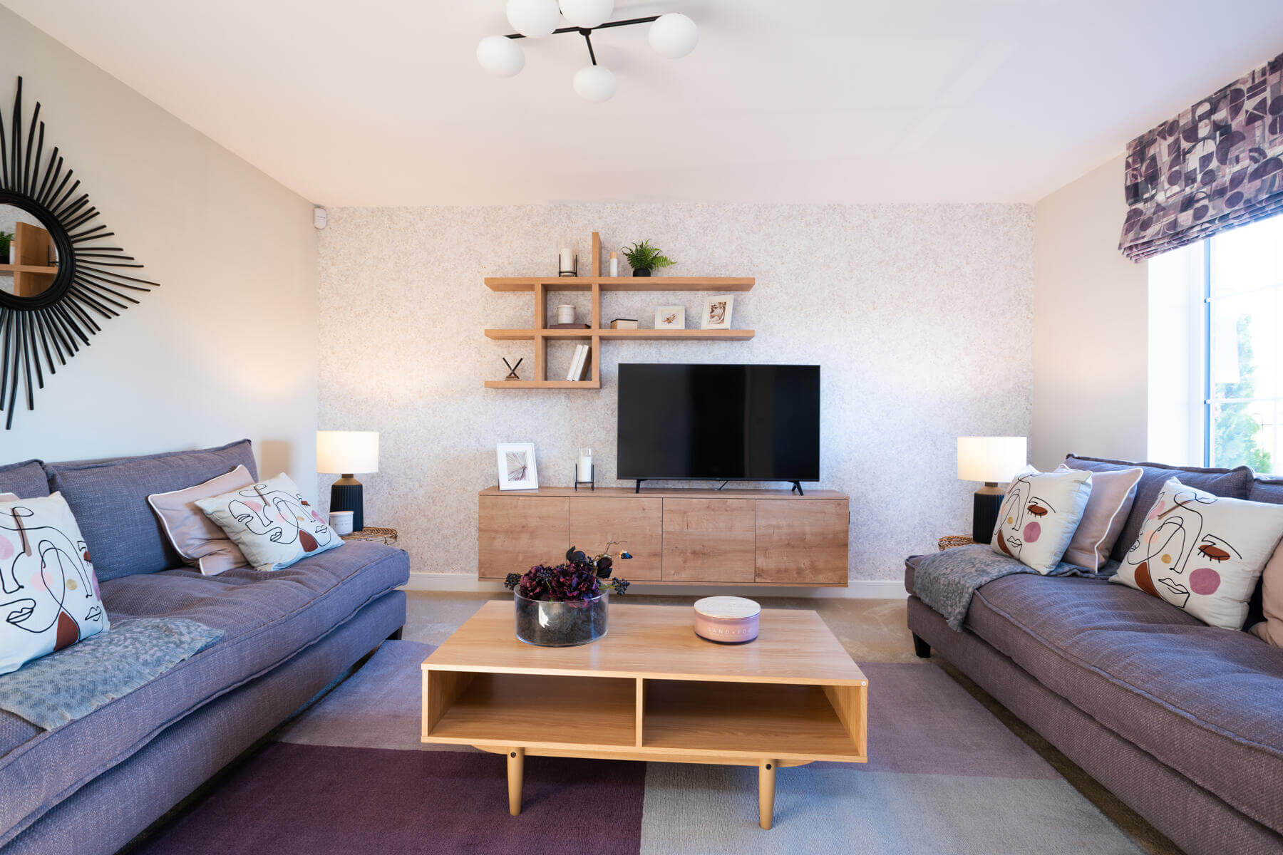 Living room of the Byford