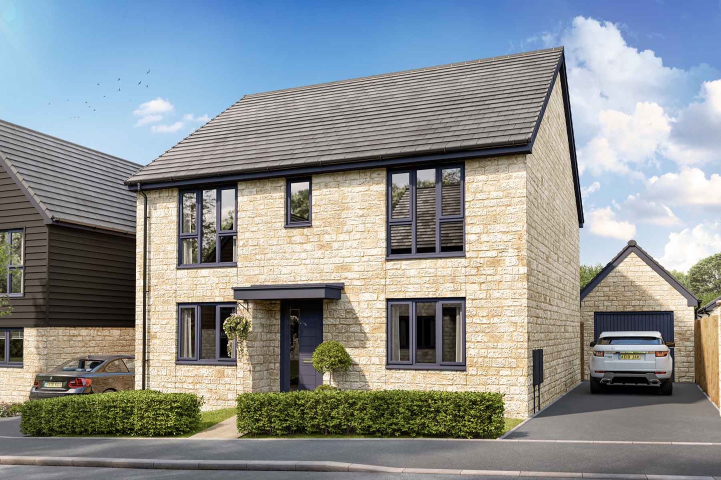 Artist's impression of the Marford