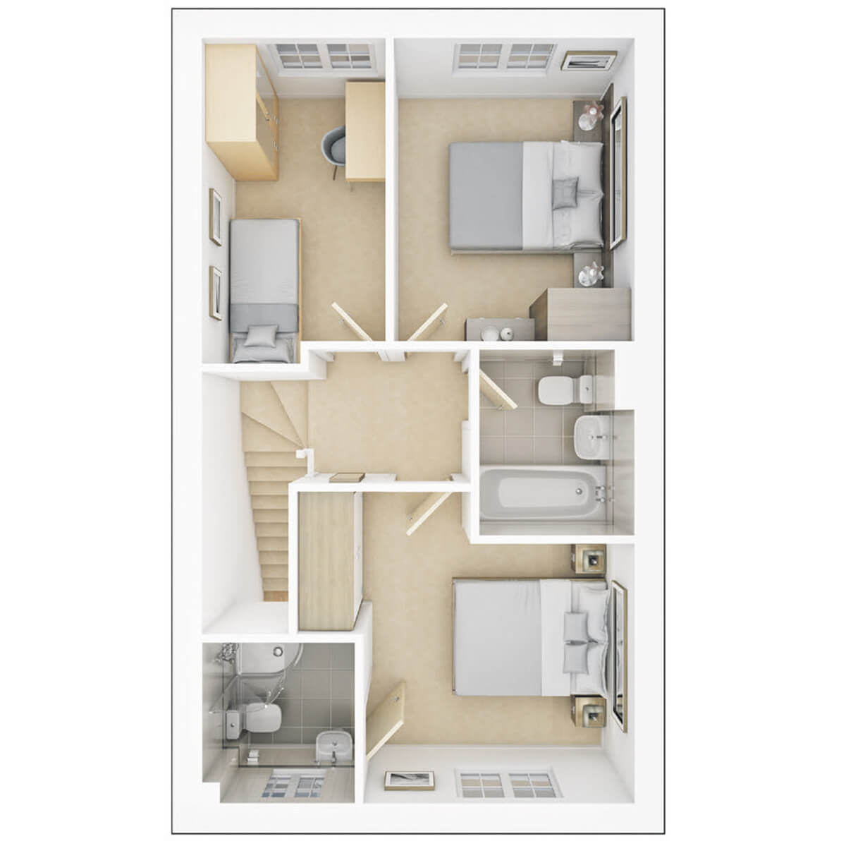 First Floor plan of the Gosford