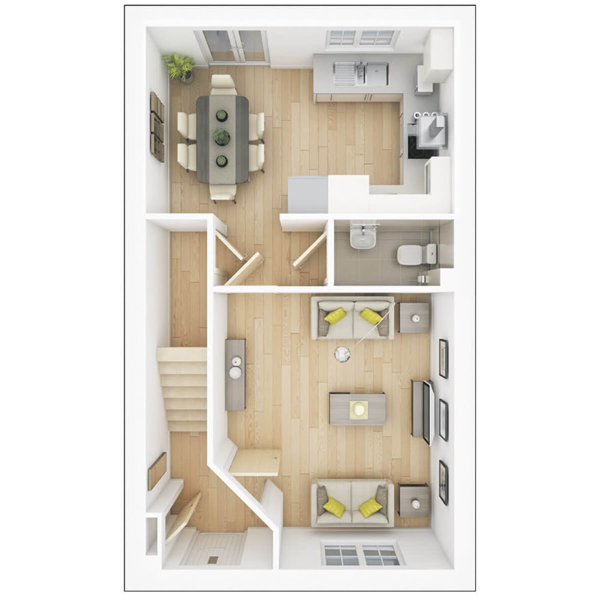 Ground Floor plan of the Gosford