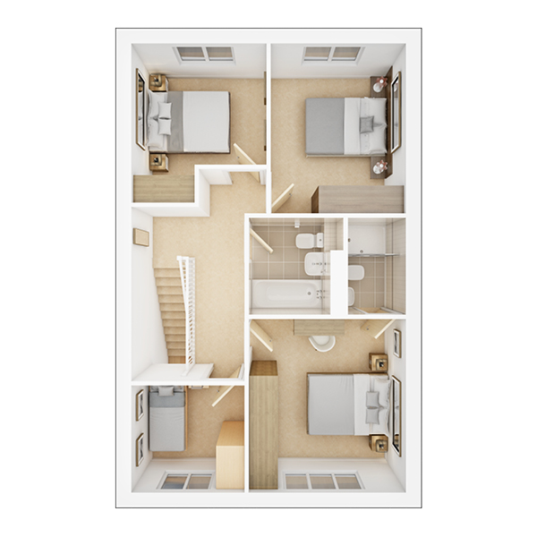 Midford first floor plan