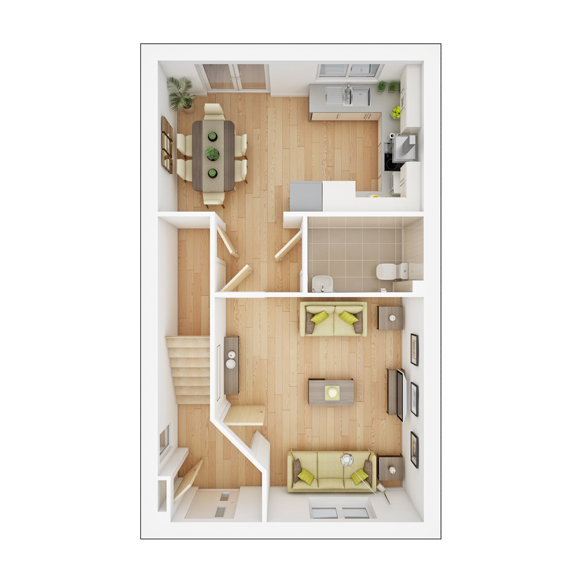 Ground floor plan for the Byford