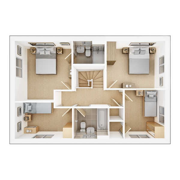 Trusdale first floor plan