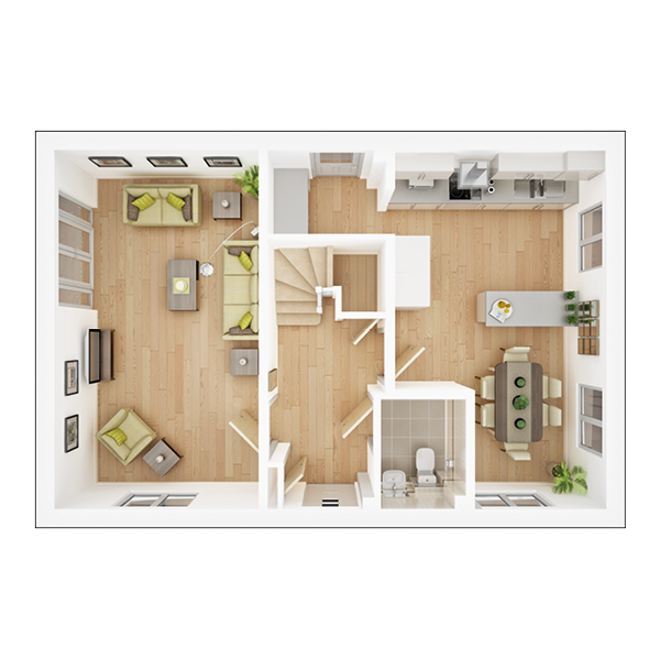 Trusdale ground floor plan