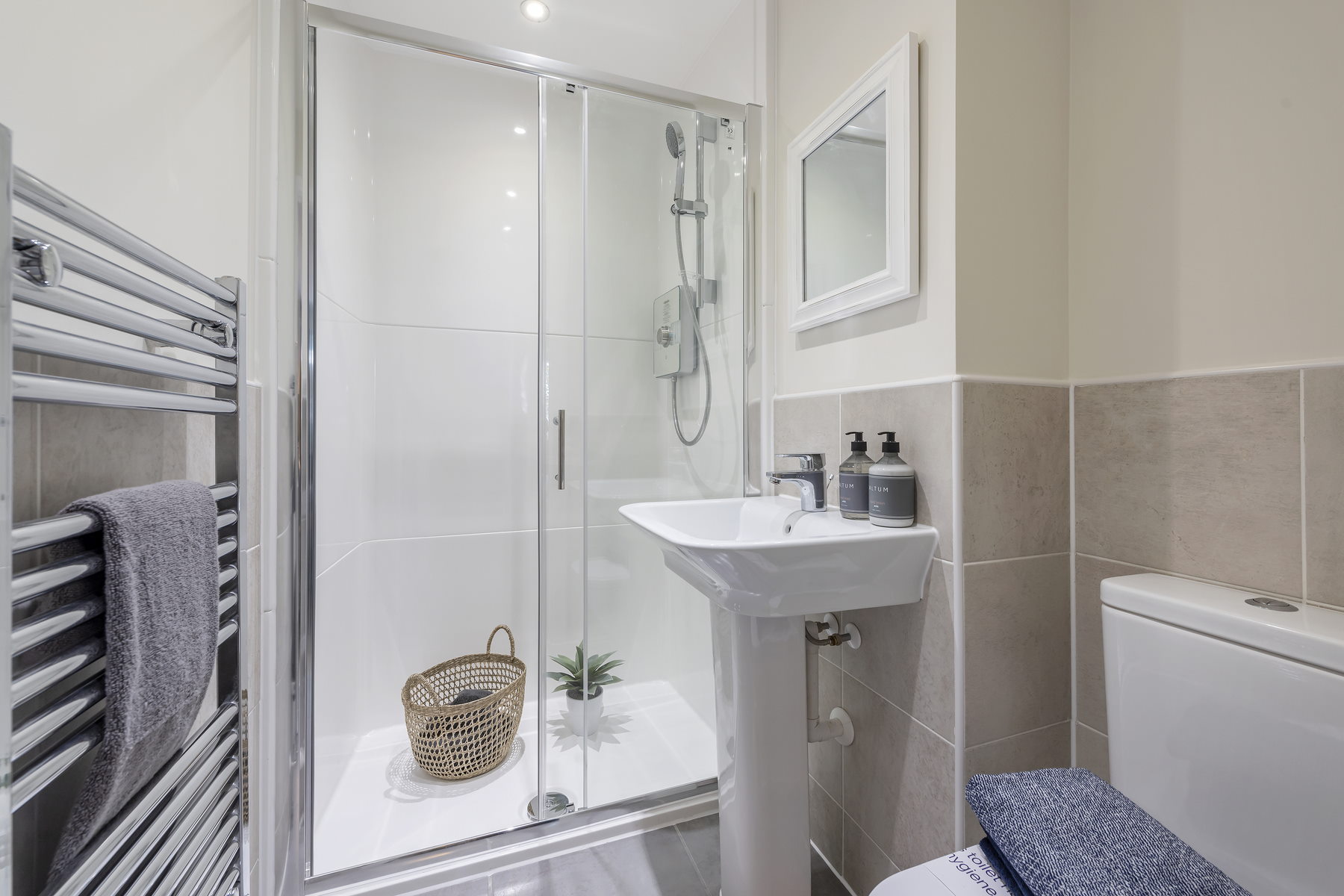 Typical Taylor Wimpey home - en suite