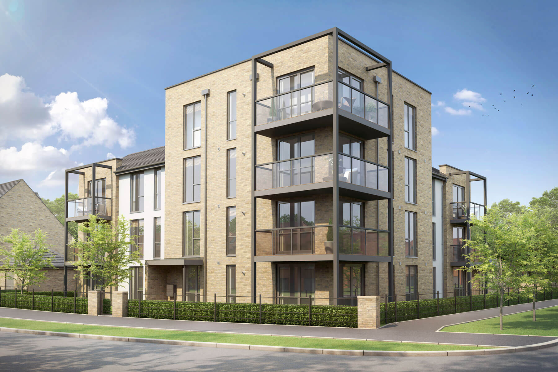 Artists impression of Worlebury House