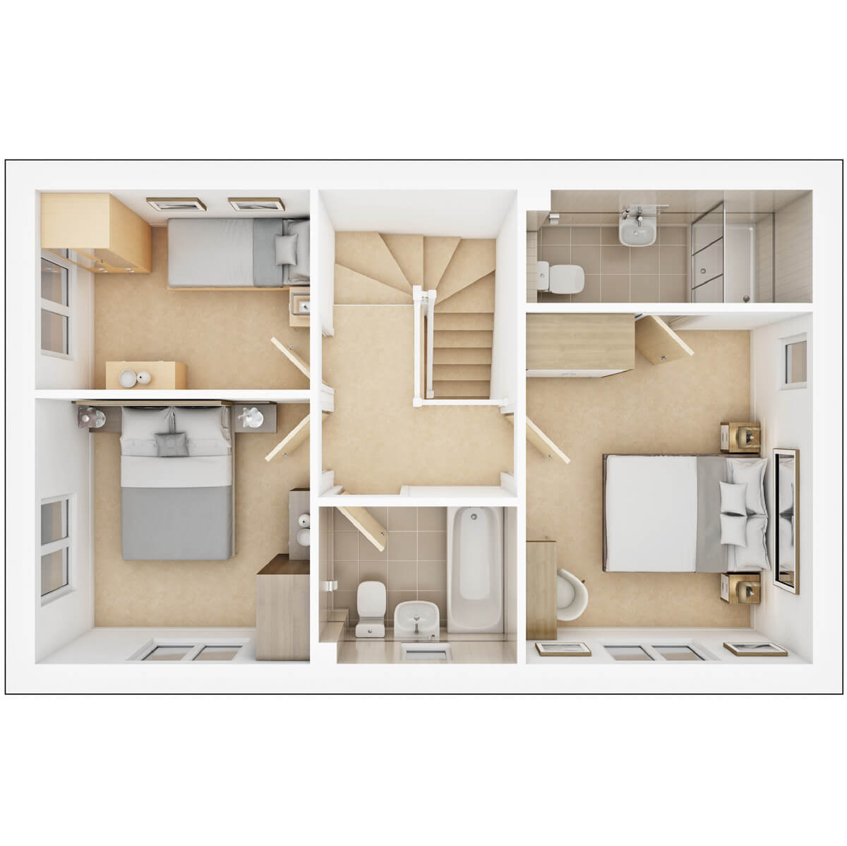 First Floor plan of the Easdale