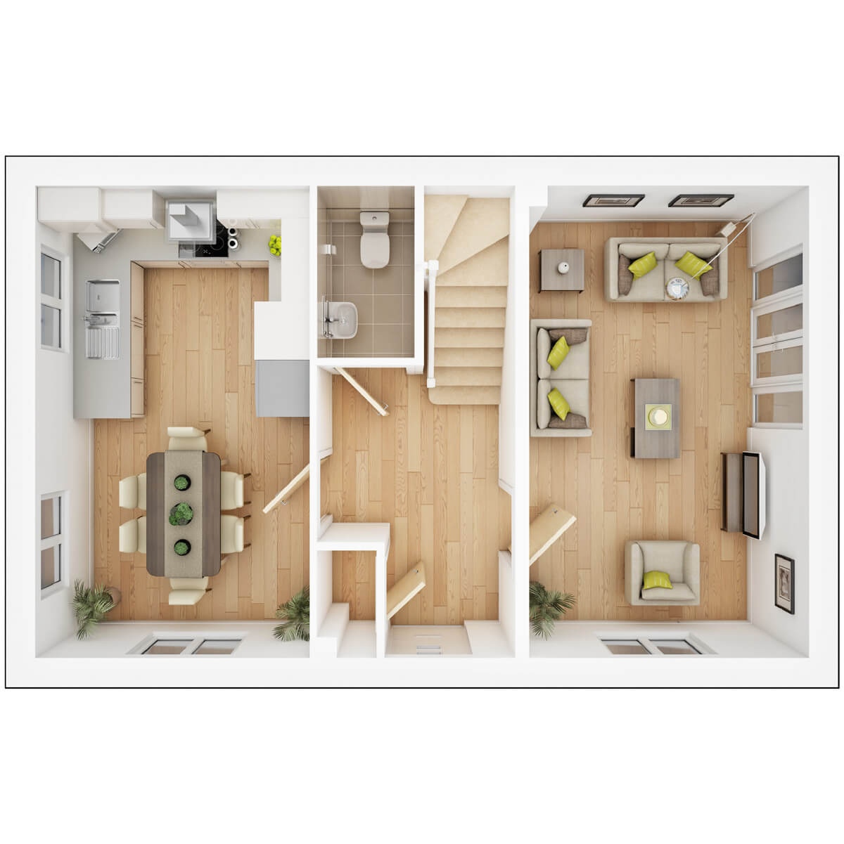 Ground Floor plan of the Easdale
