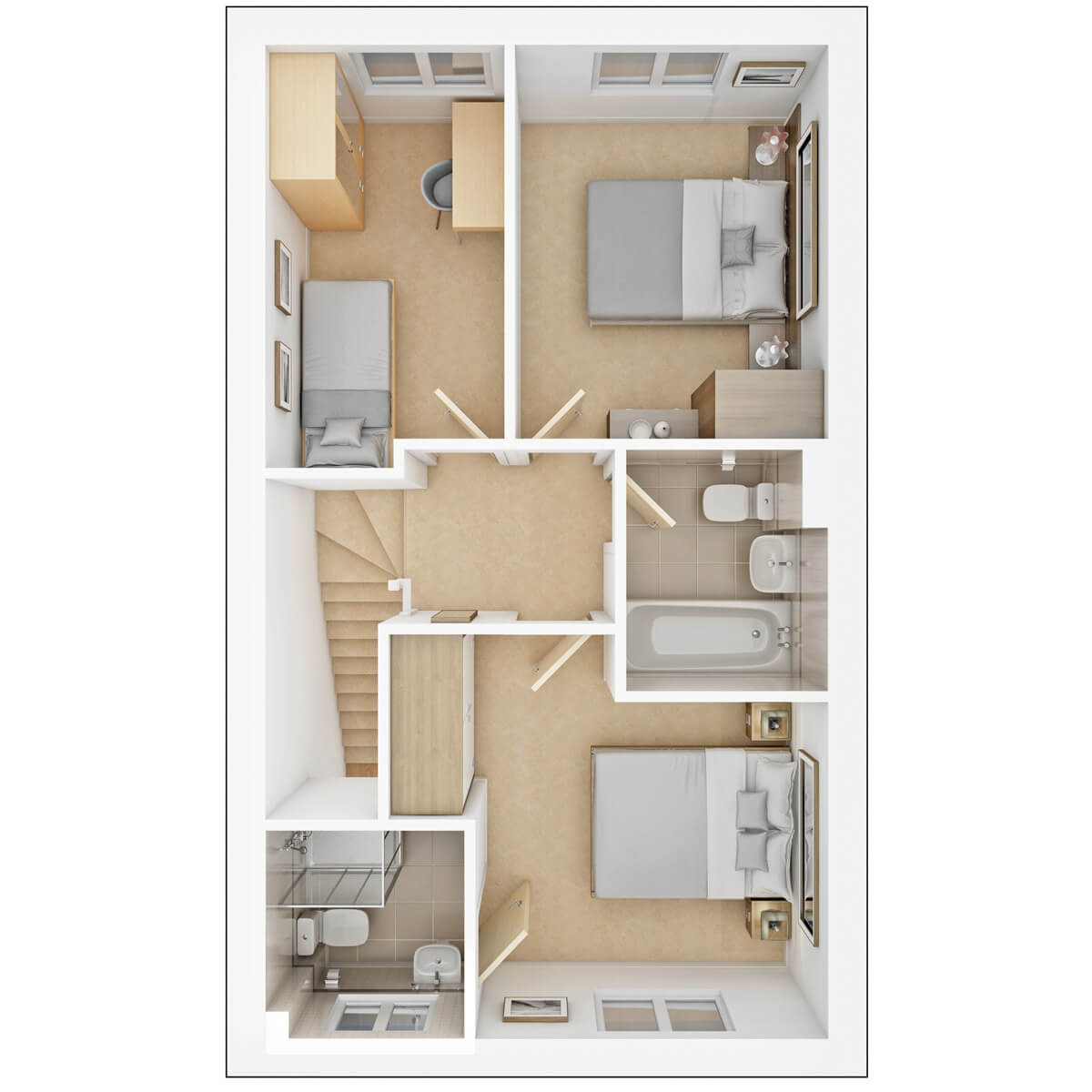First Floor plan of the Gosford