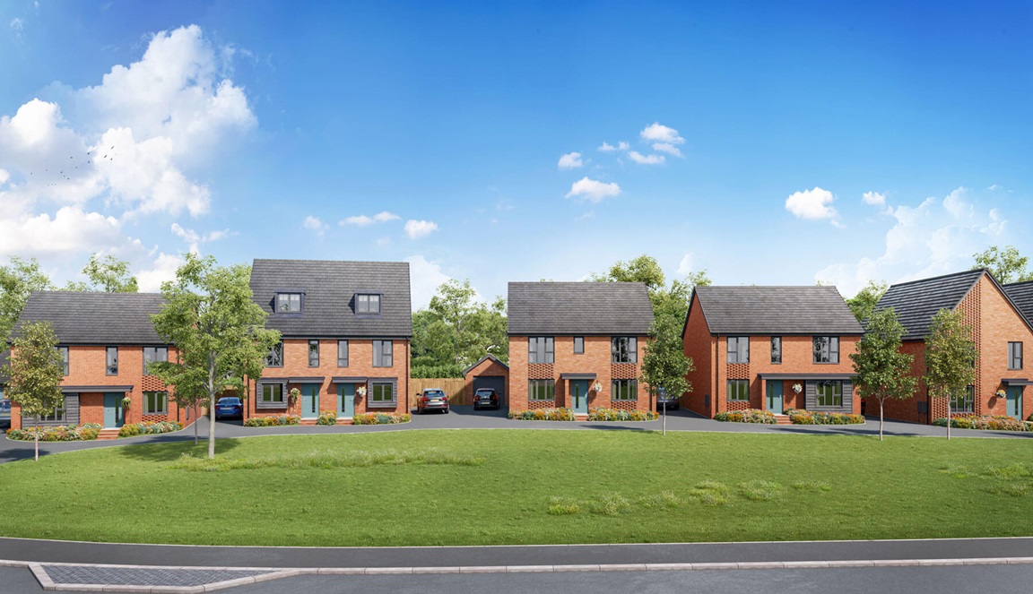 Artist's impression of Netherton Grange