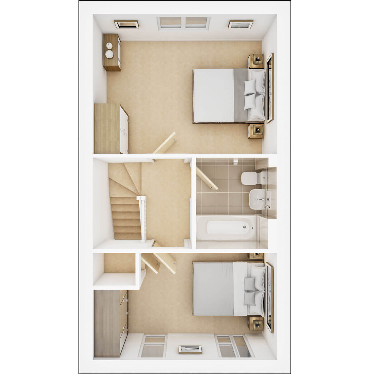First Floor plan of the Ashenford