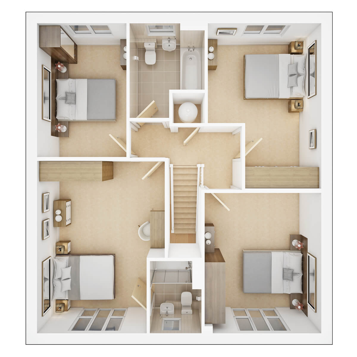 First Floor of the Marford