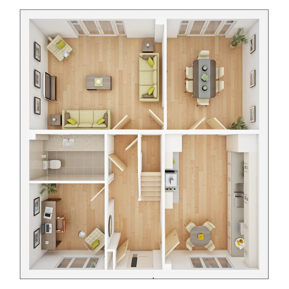 Ground Floor of the Marford