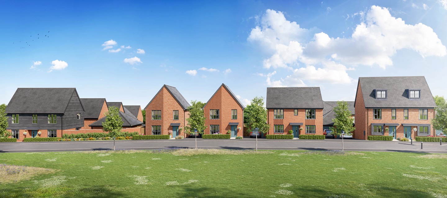 Street scene of Netherton Grange