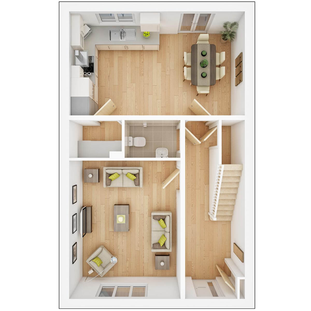 Ground Floor of the Midford