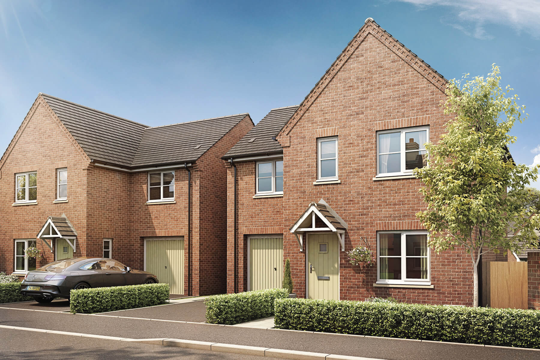 Artist's impression of the Amersham at Perrybrook