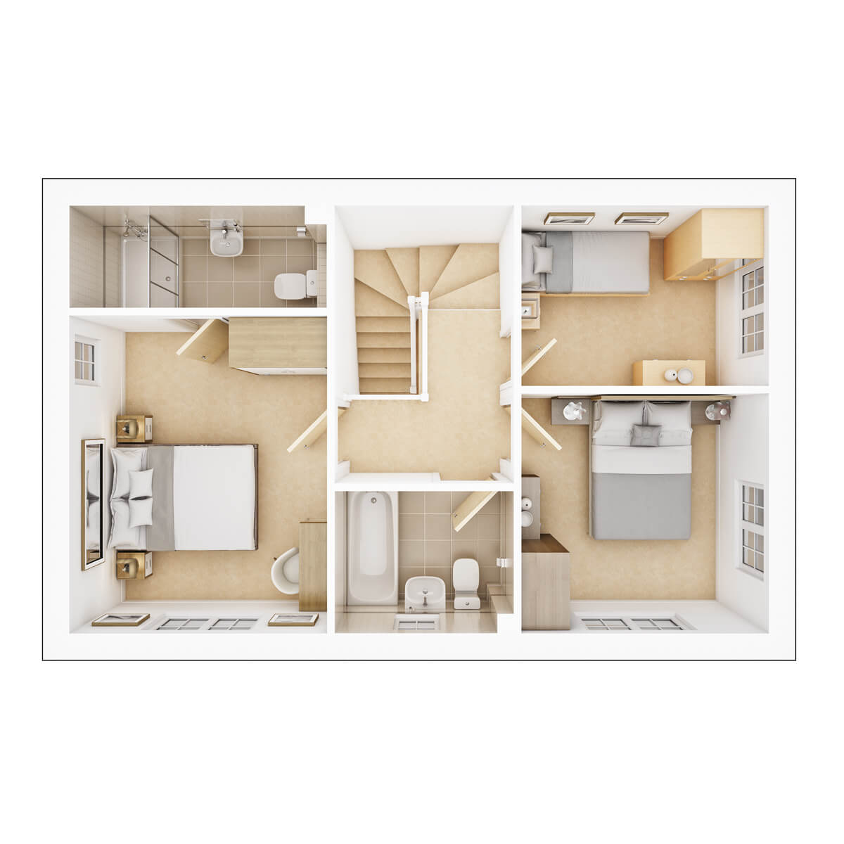 First Floor plan of the Easdale