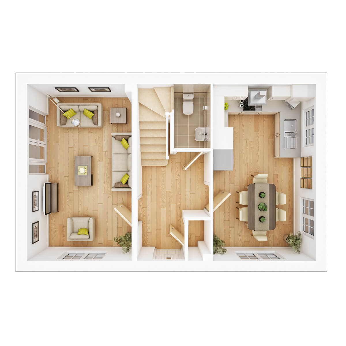 Ground Floor plan of the Easdale