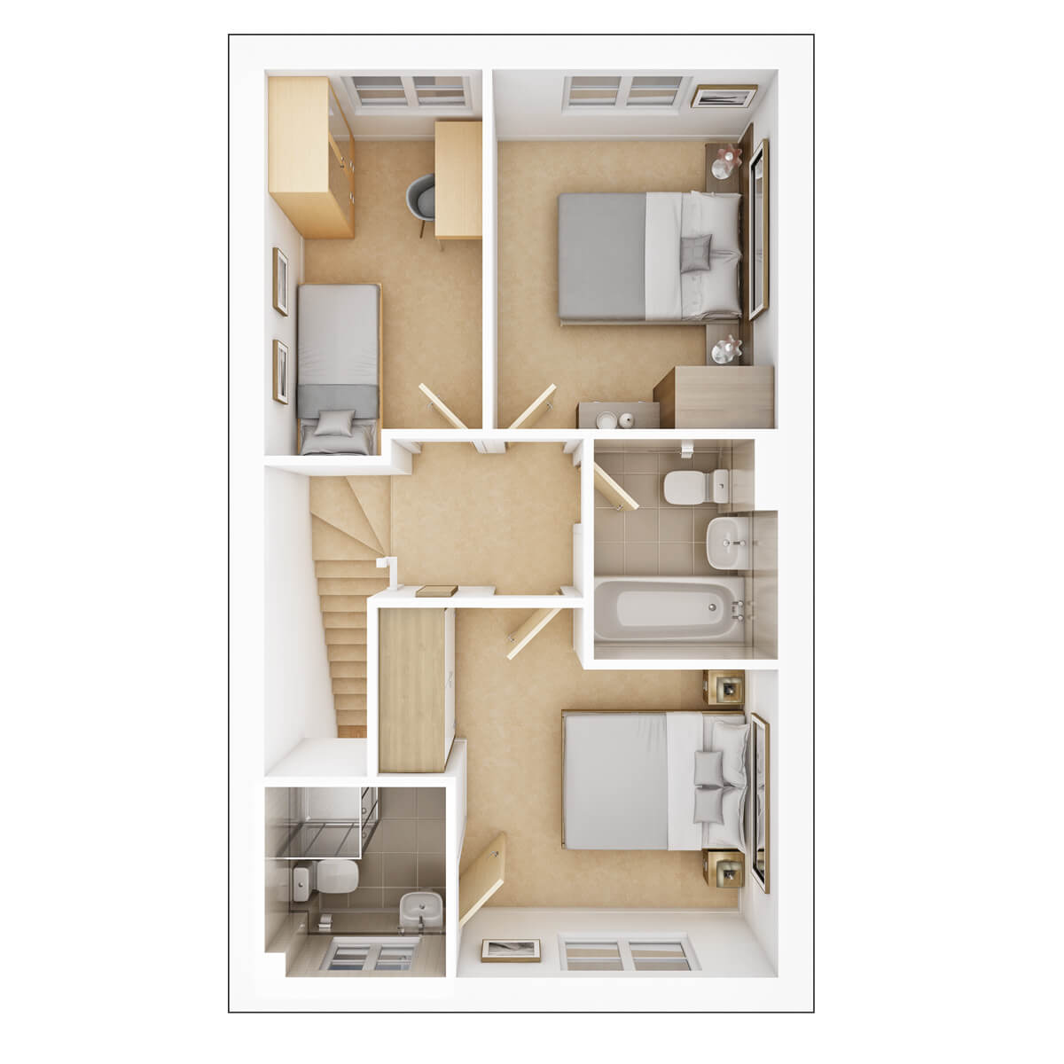 First Floor plan of the Gosford