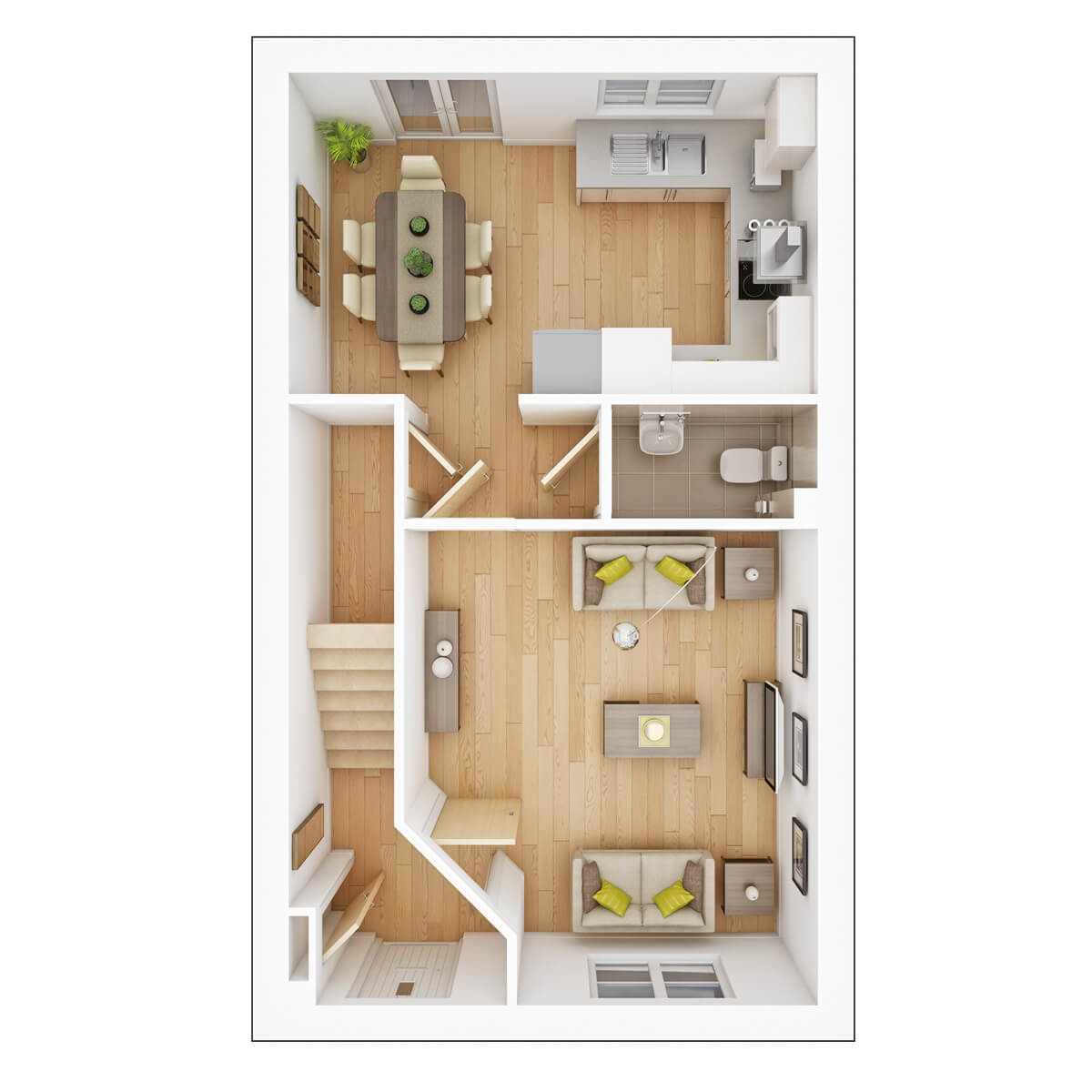 Ground Floor plan of the Gosford