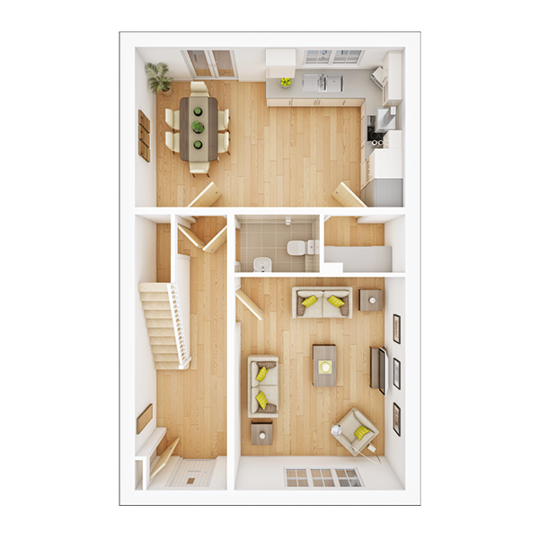 Midford ground floor plan