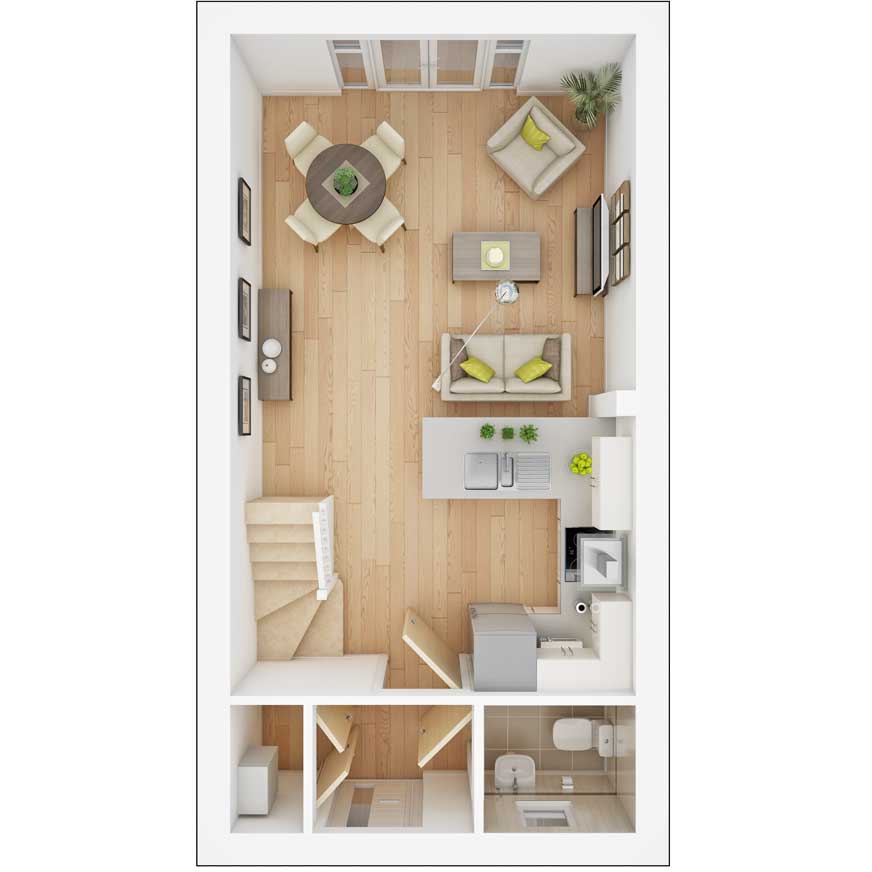 Belford ground floor plan