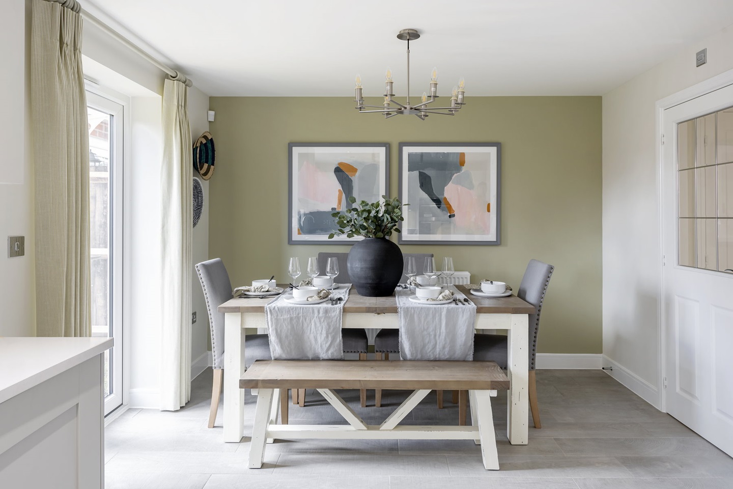 Typical Taylor Wimpey home - dining area