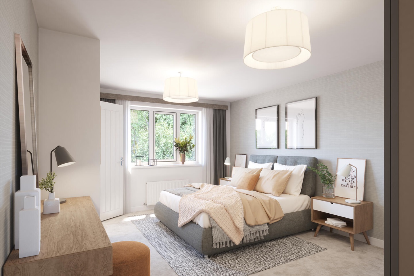 Typical Taylor Wimpey home - Bedroom