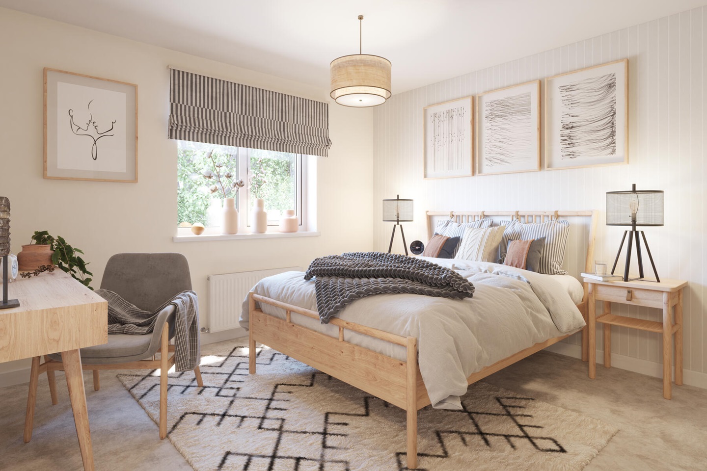 Typical Taylor Wimpey home - Bedroom