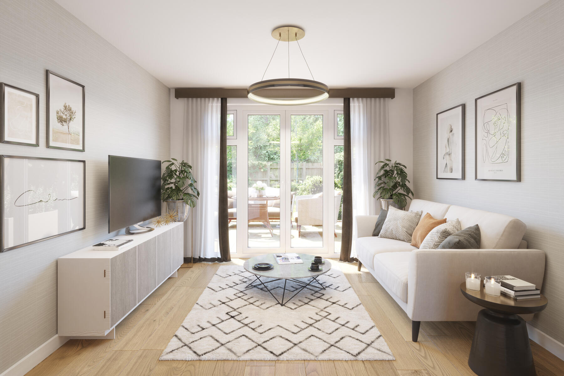 Typical Taylor Wimpey home - Family room