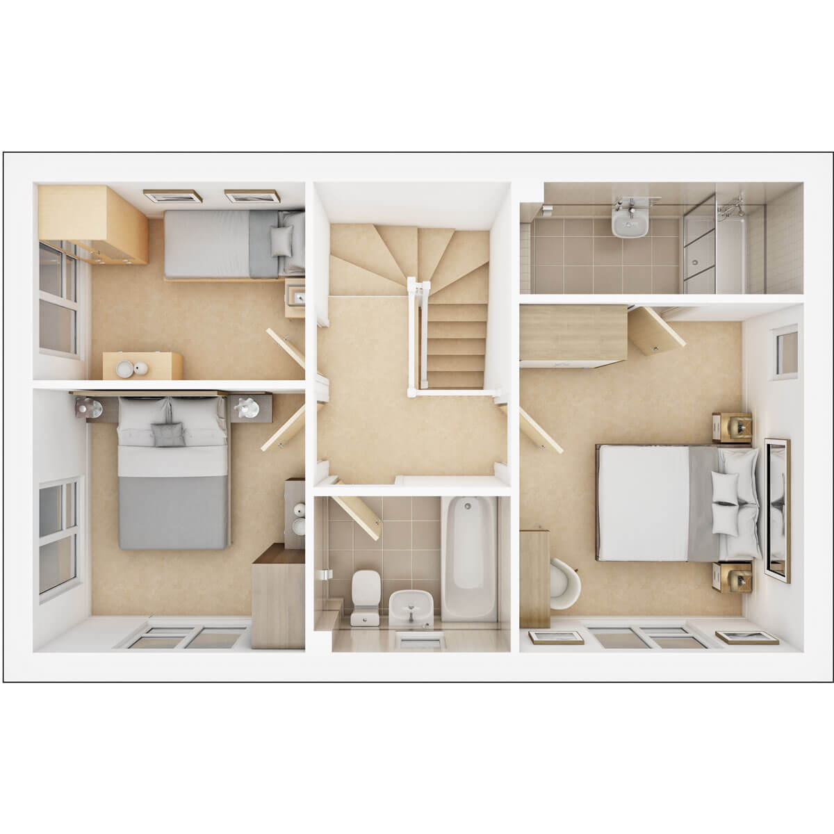 First floor plan of the Easedale