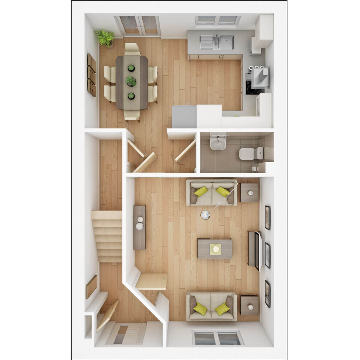 Ground floor plan of the Gosford