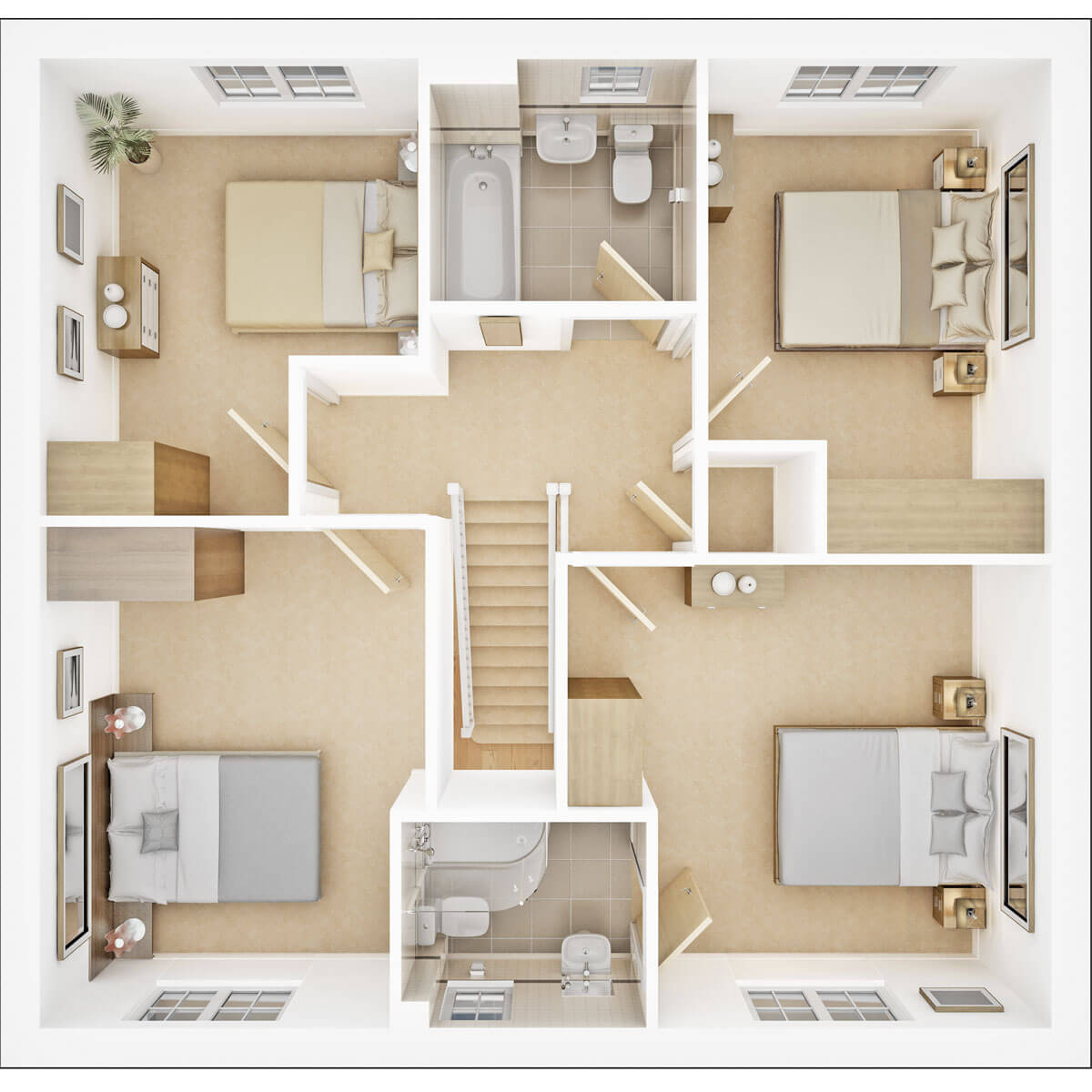 First floor of the Manford