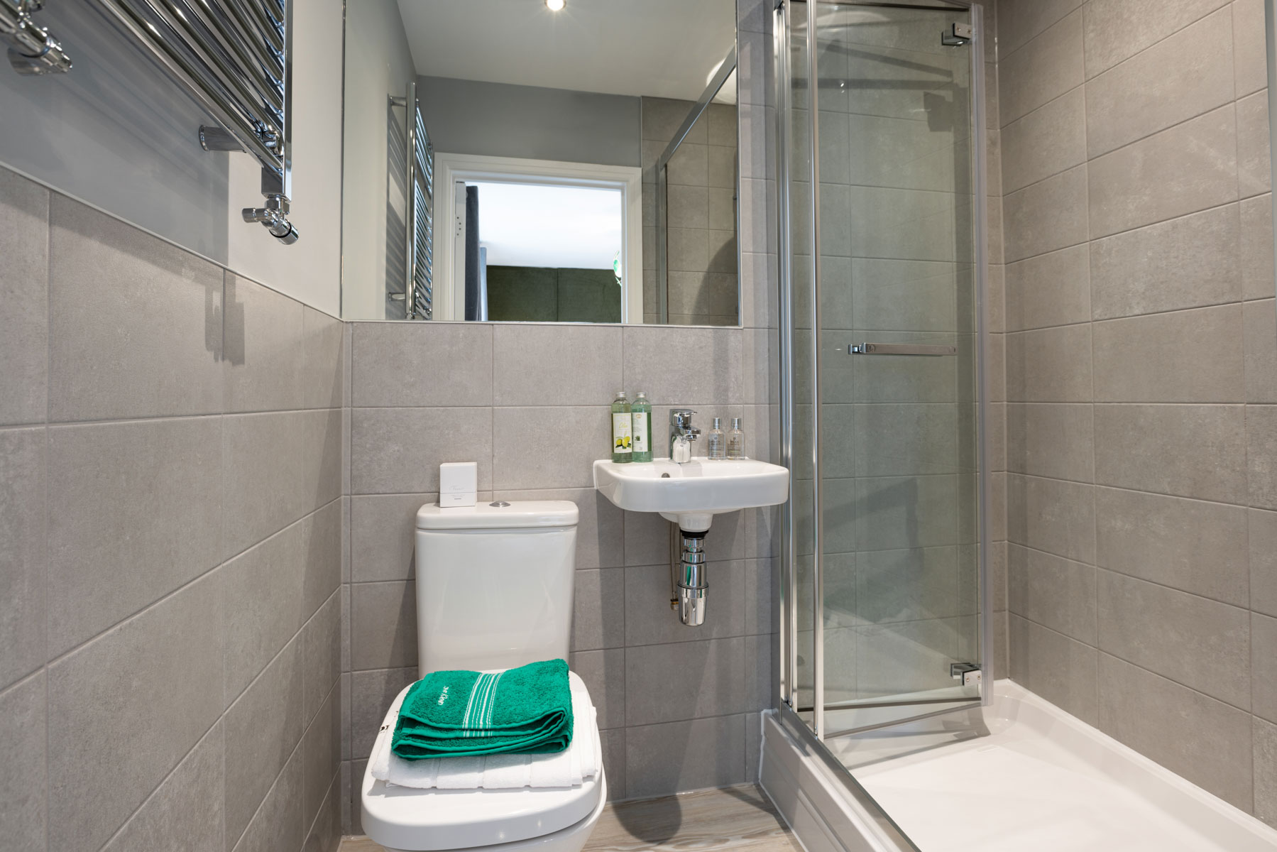 En suite shower room