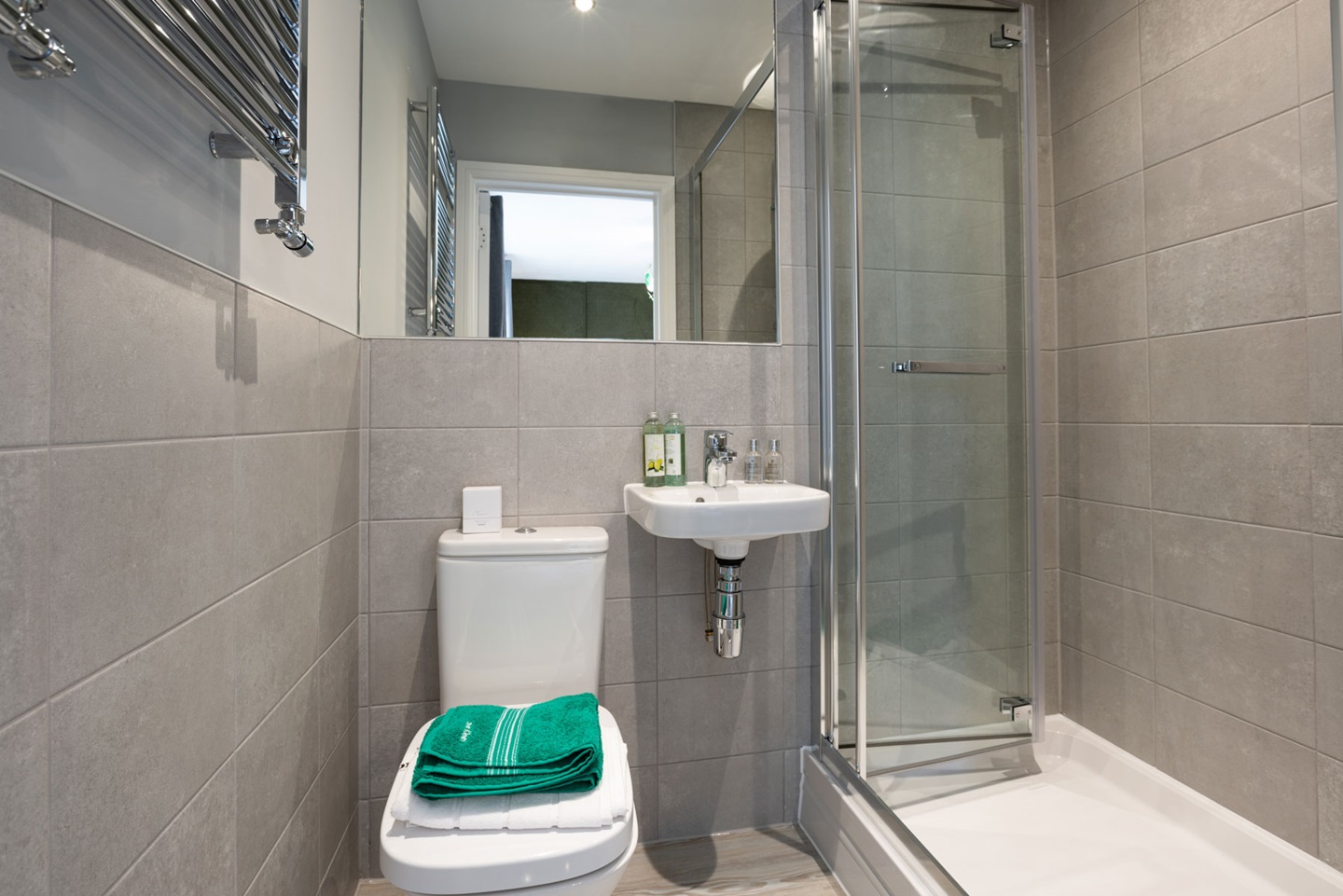 En suite shower room