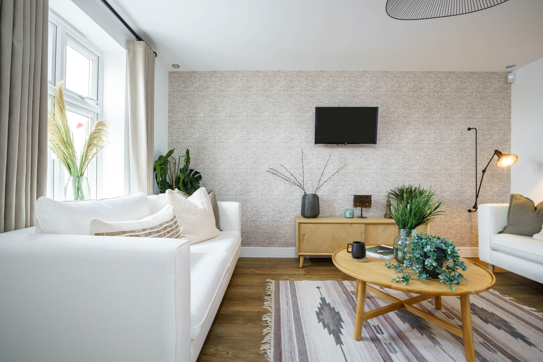 Living room with sofa