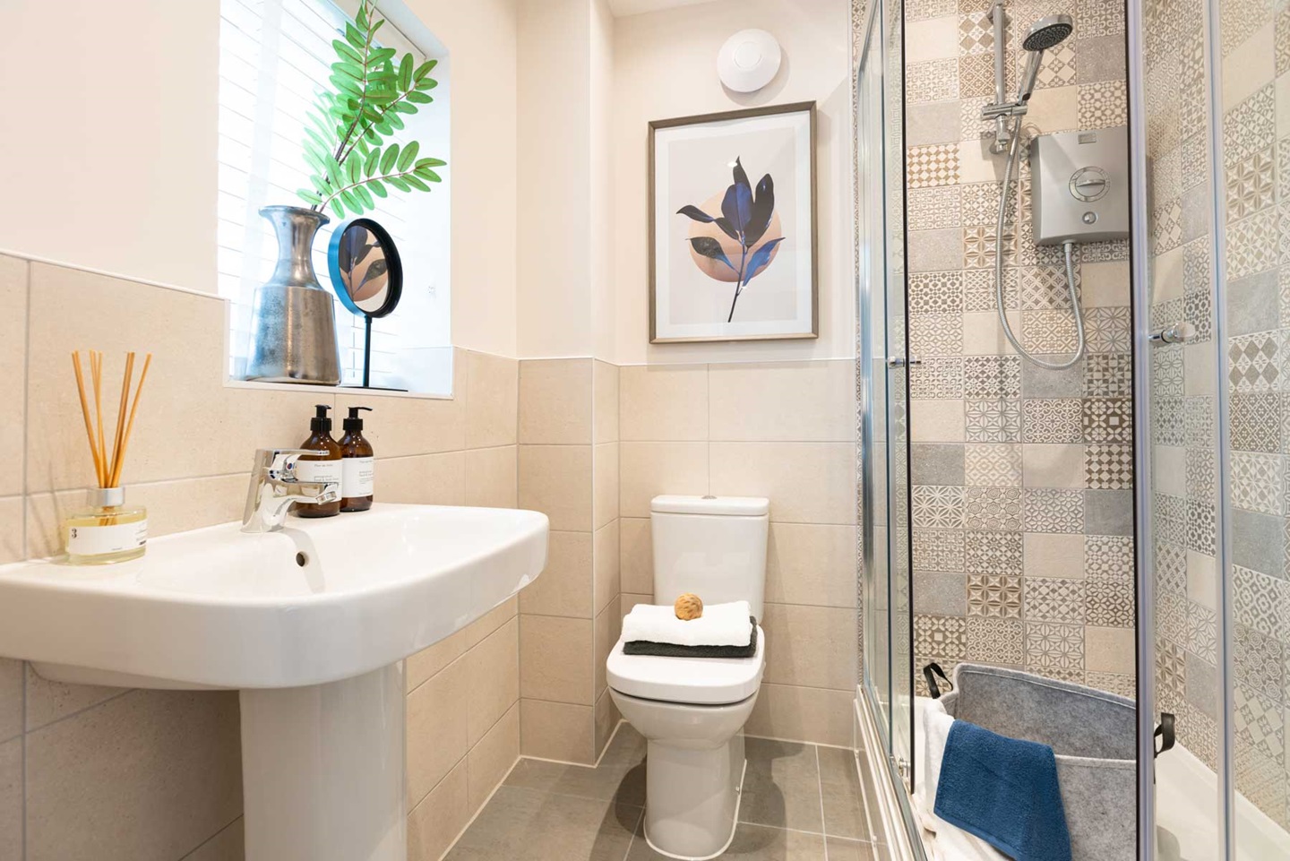 En suite shower room