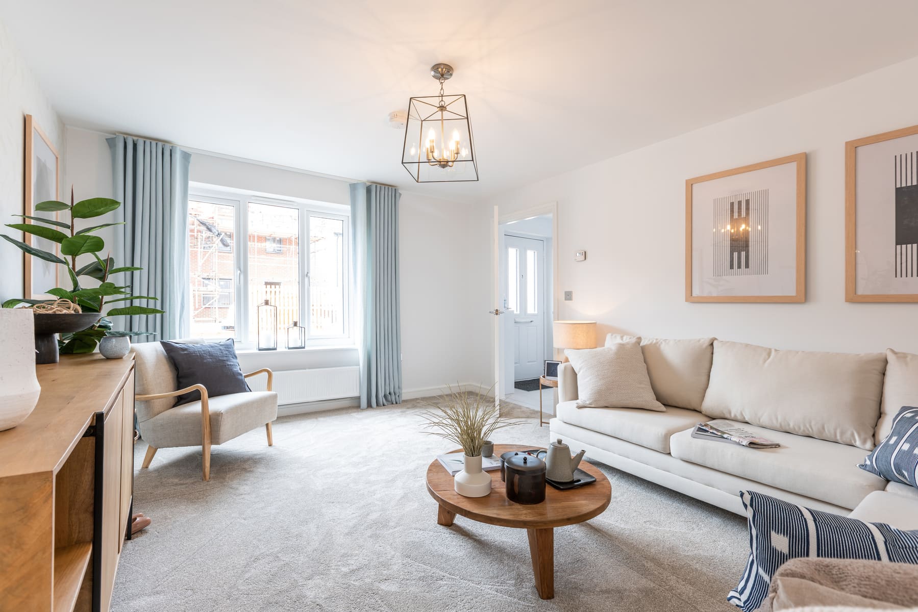 Living room with window