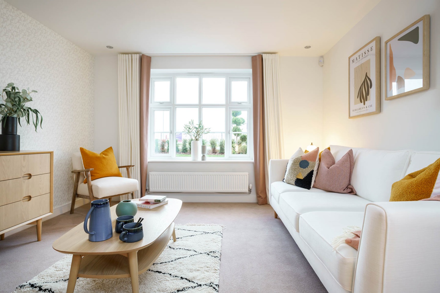 Lounge with large window