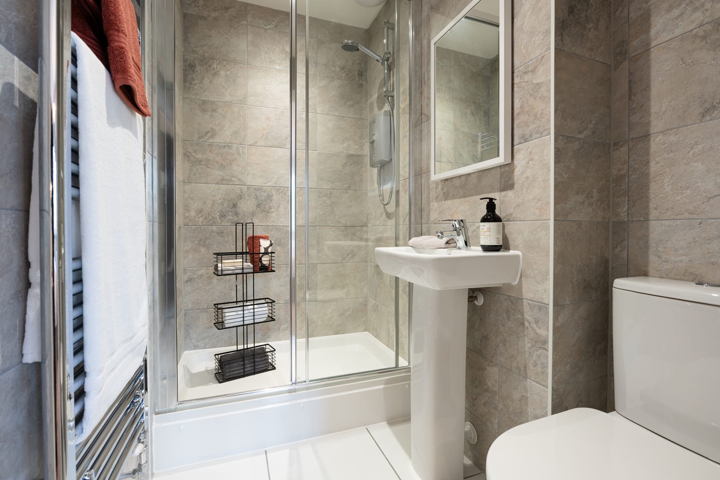 En suite shower room