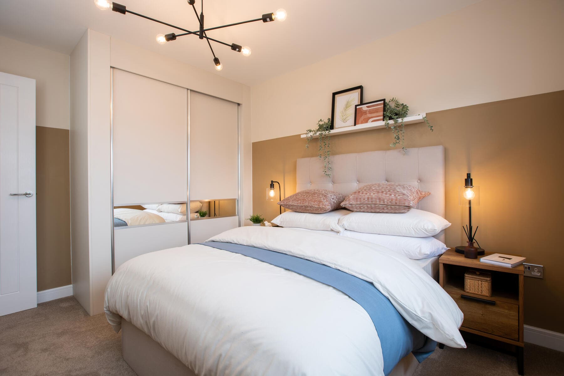 Bedroom 2 with wardobes