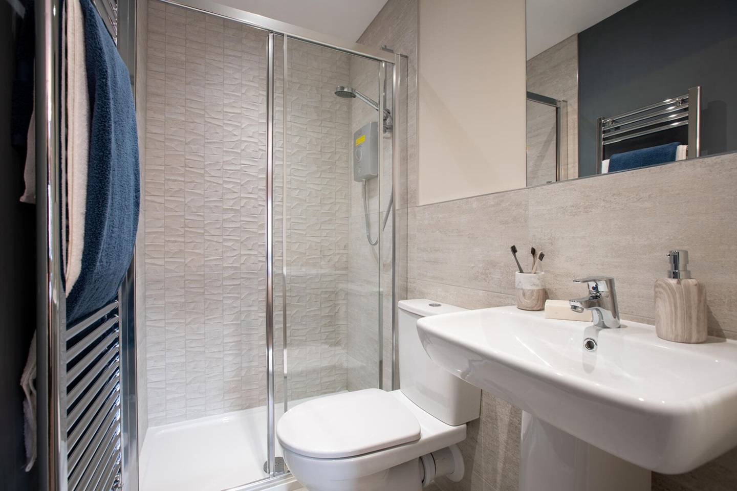 En suite shower room