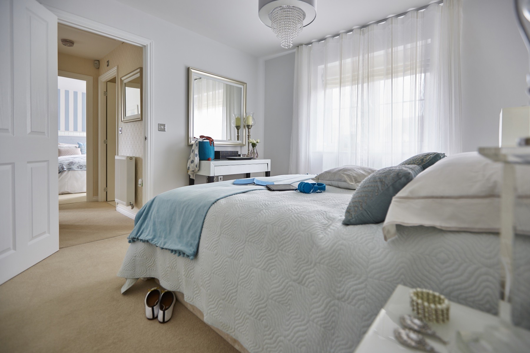 Bedroom 1 with dressing table