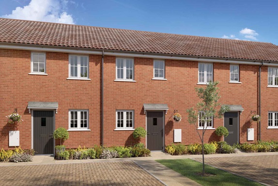 2 bedroom end terrace