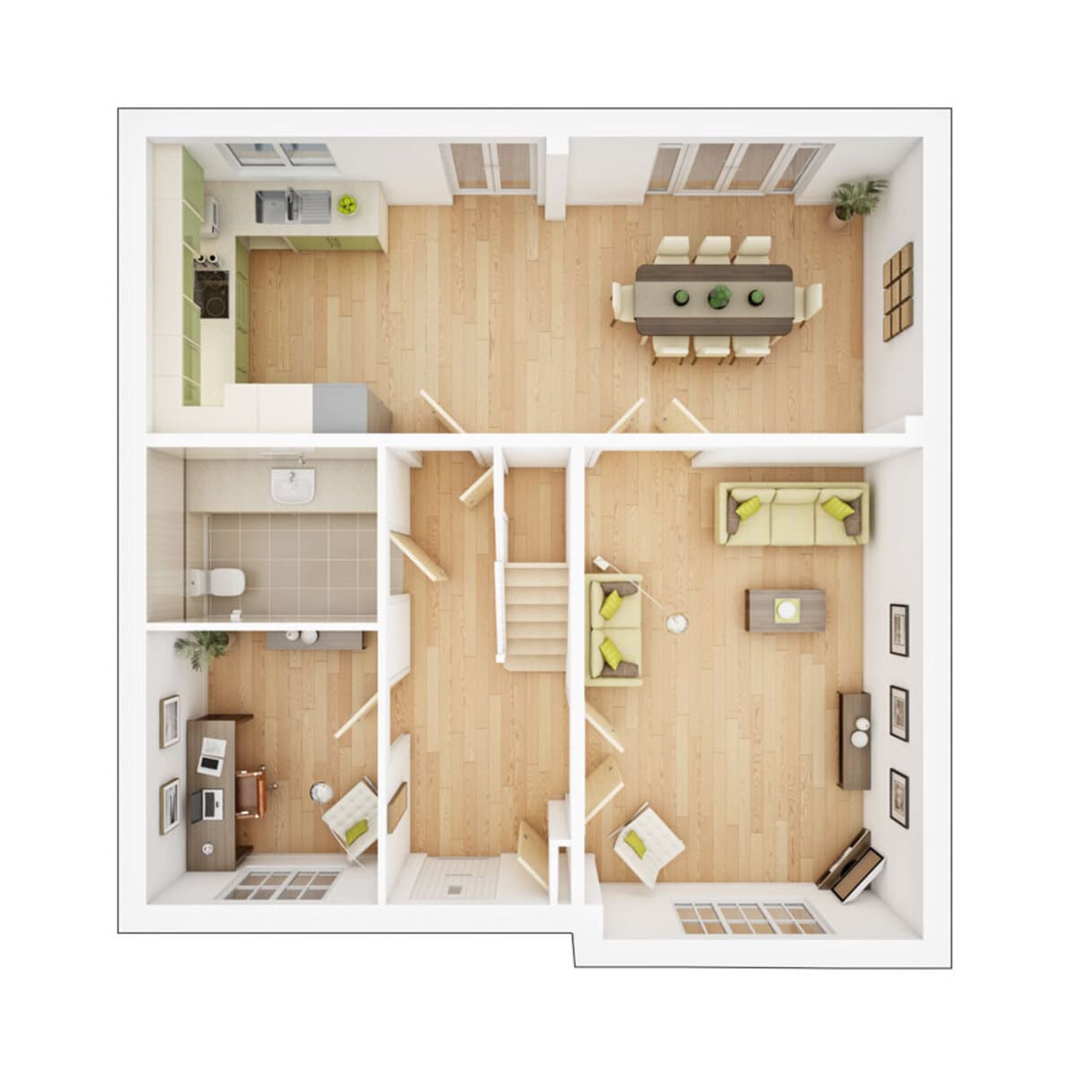 Welford Ground Floor Plan