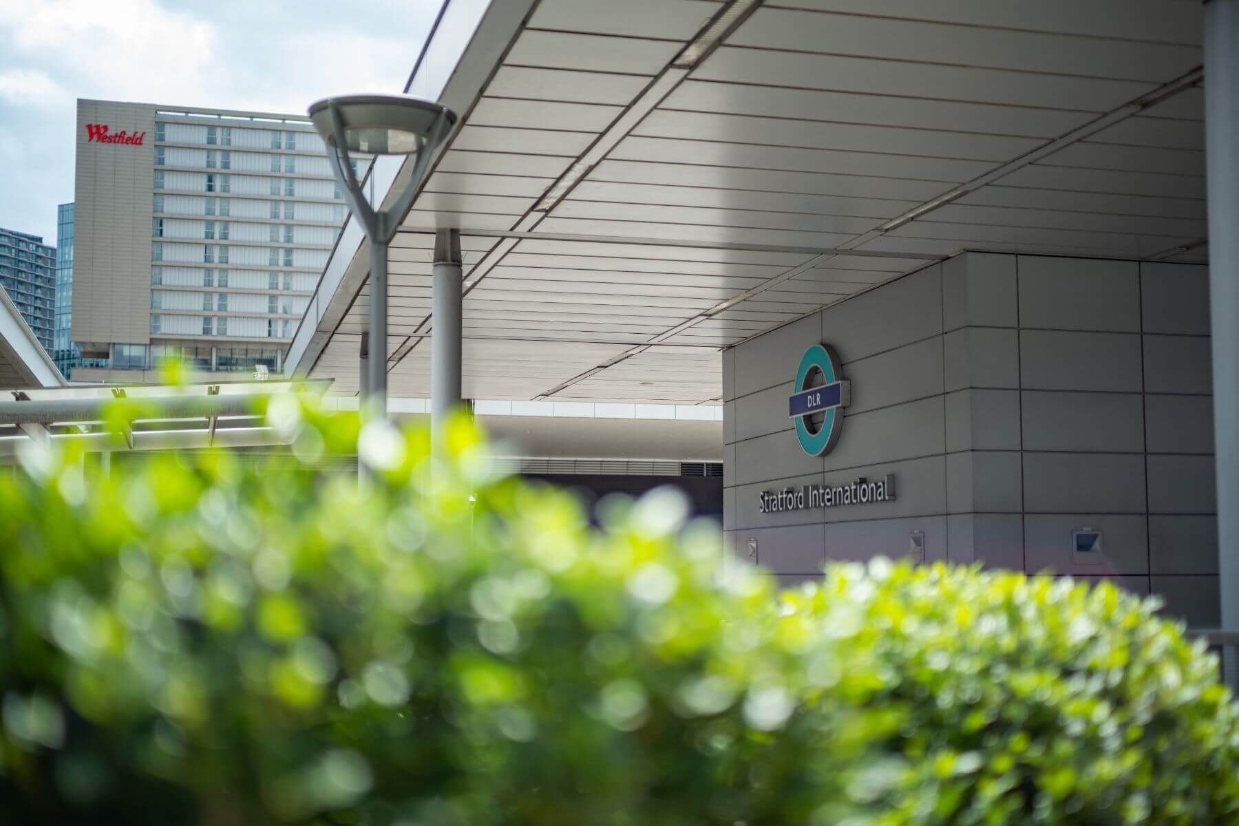 Stratford International station is under half a mile away