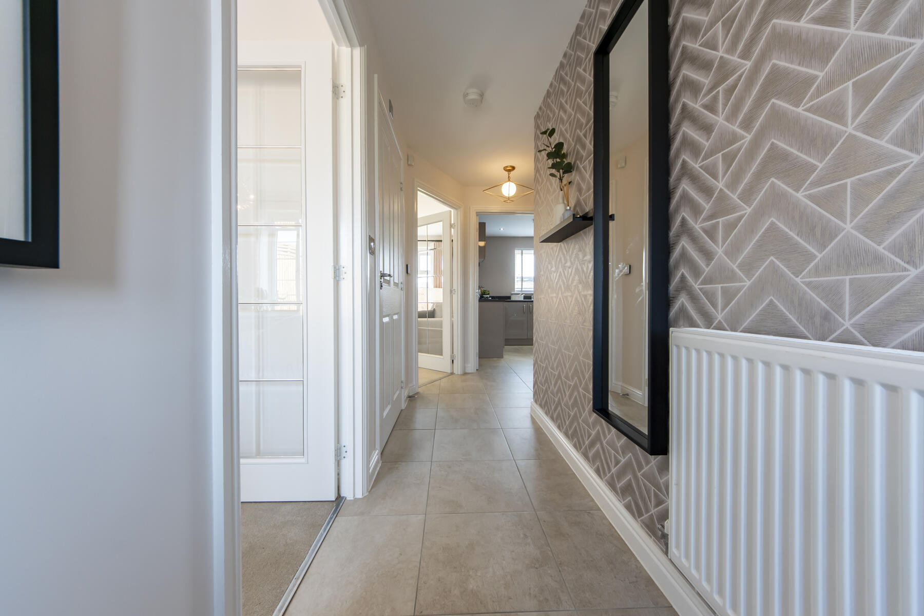 The Aldenham hallway