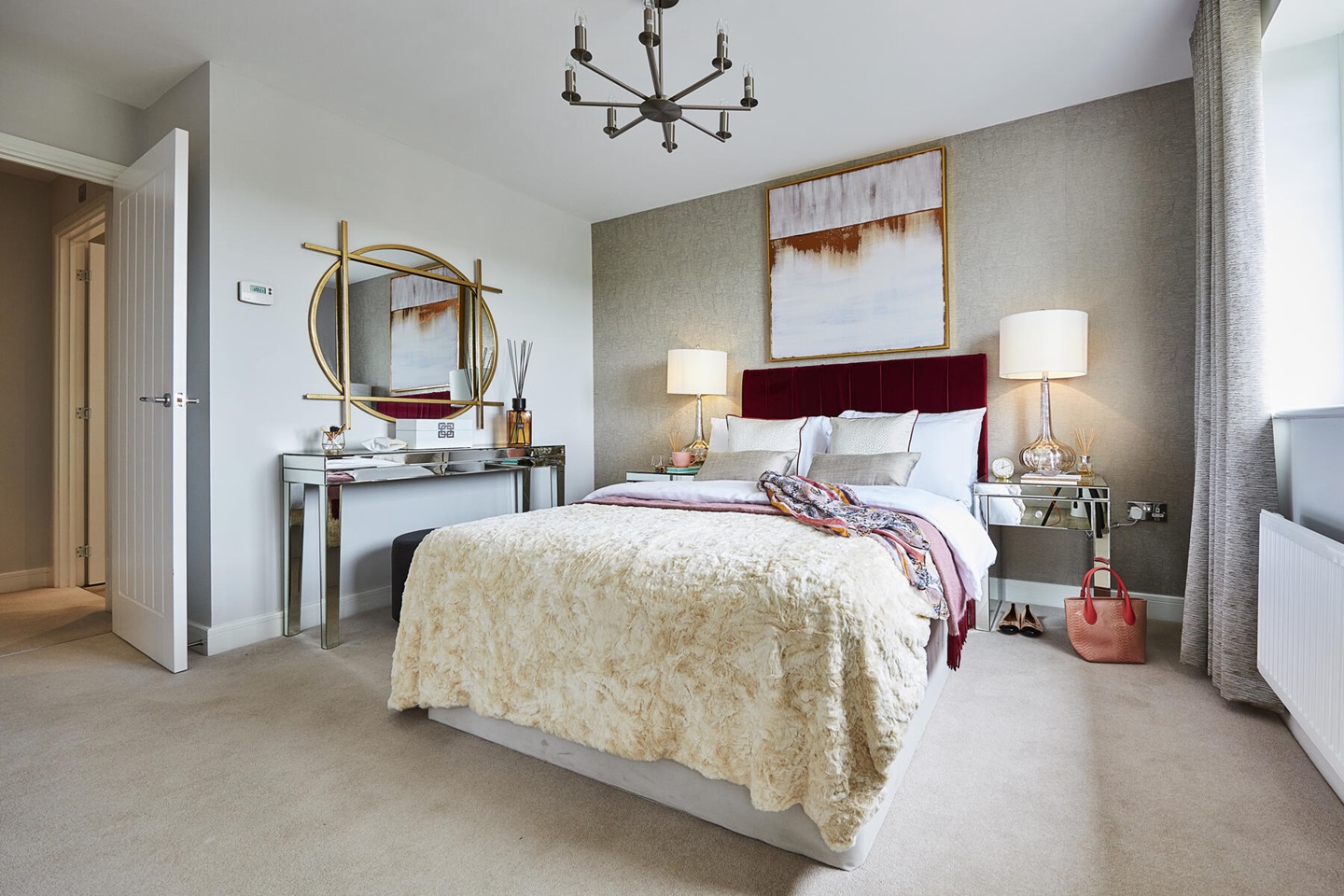 The Beauford main bedroom
