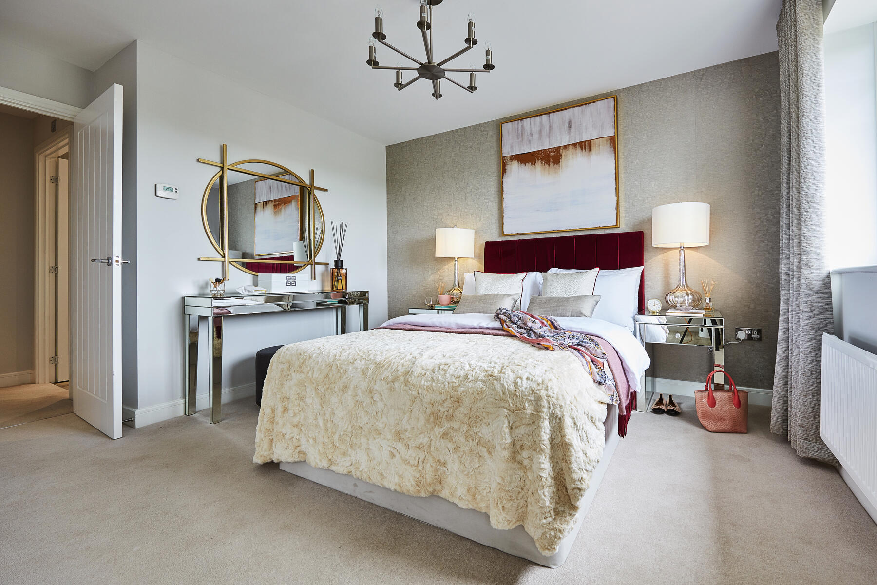 The Beauford main bedroom